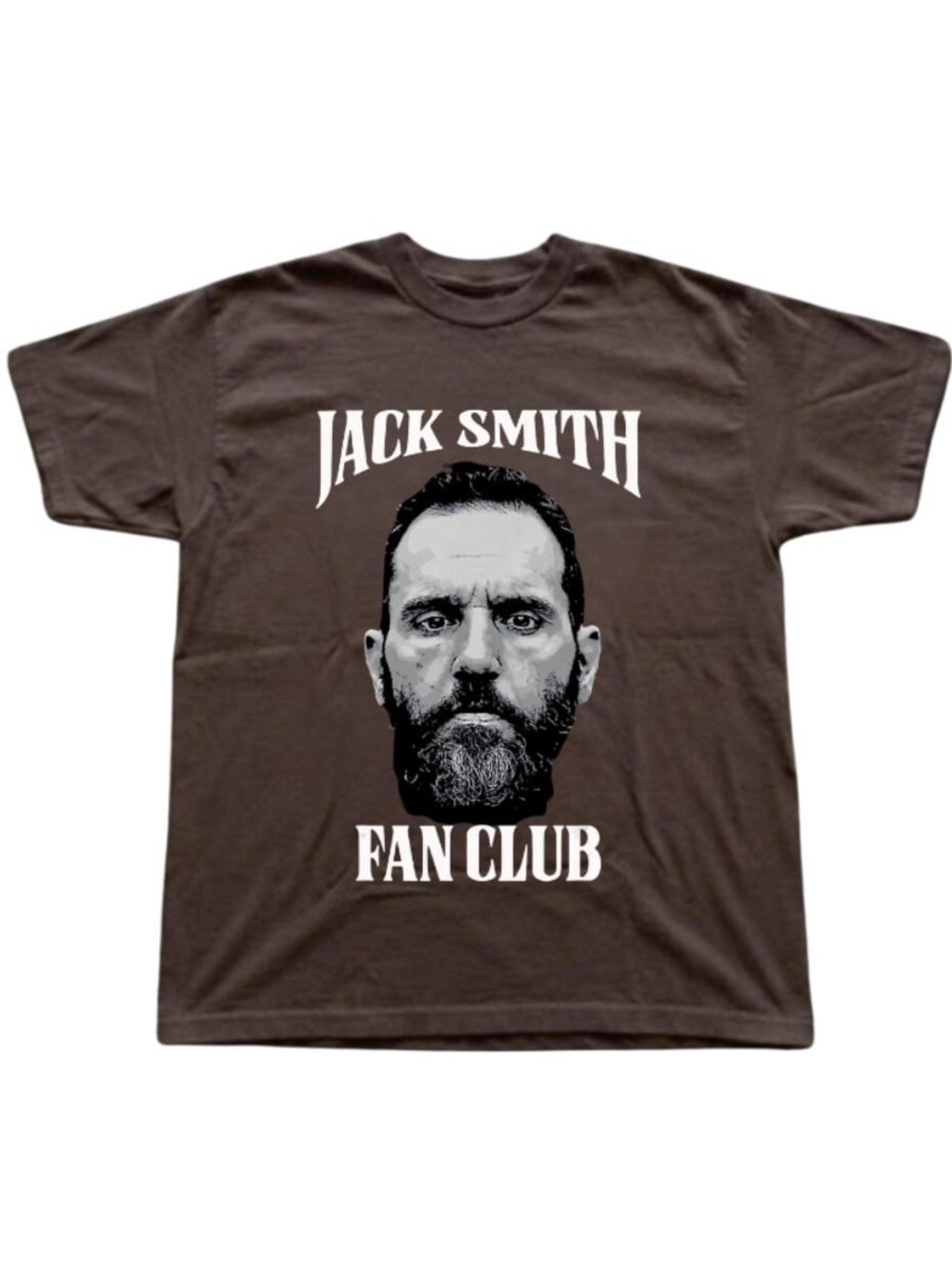 Brown Jack Smith Fan Club Graphic Tee